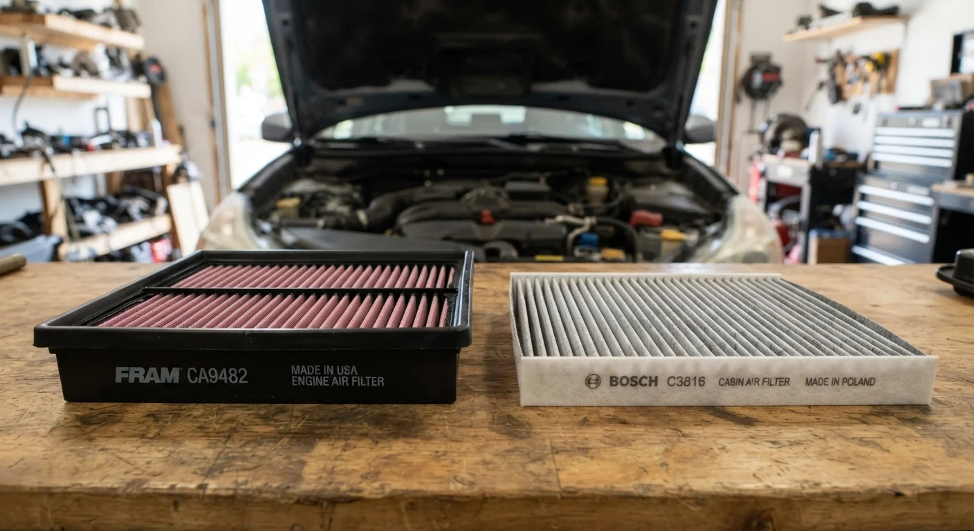 Air Filters, Cabin Filters, and the Difference Between Them