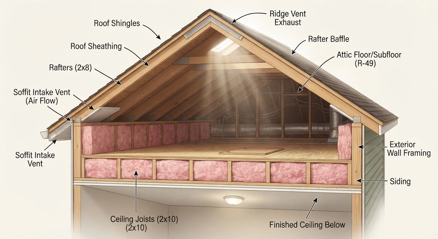 Attic Insulation and Ventilation: Getting the Balance Right