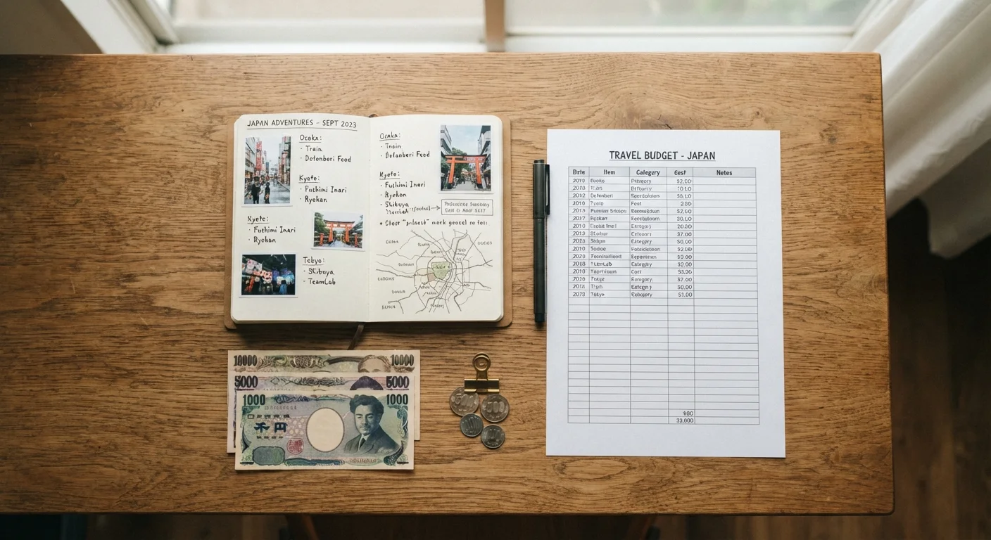 Building a Trip Budget That Doesn't Fall Apart by Day Two