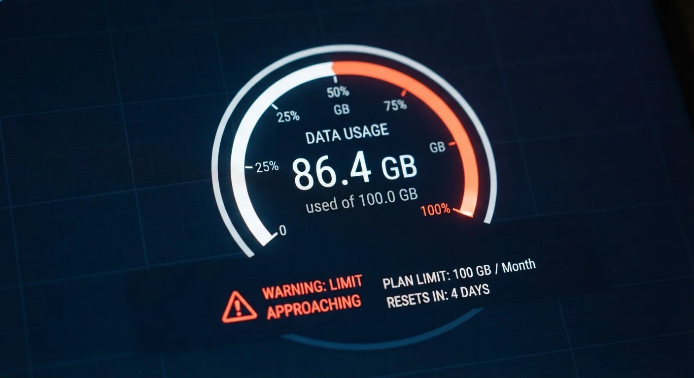Data Caps: What They Are, How They Work, and When They Bite