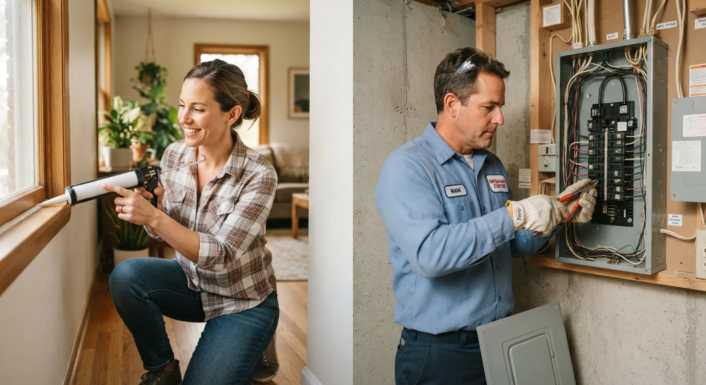 DIY Repairs vs. Hiring a Pro: How Homeowners Can Tell the Difference