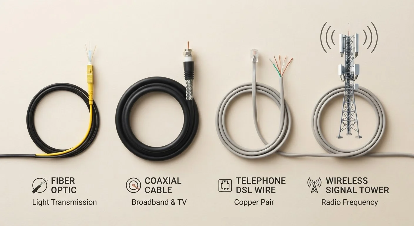 Fiber, Cable, DSL, and Fixed Wireless: A Plain-English Breakdown