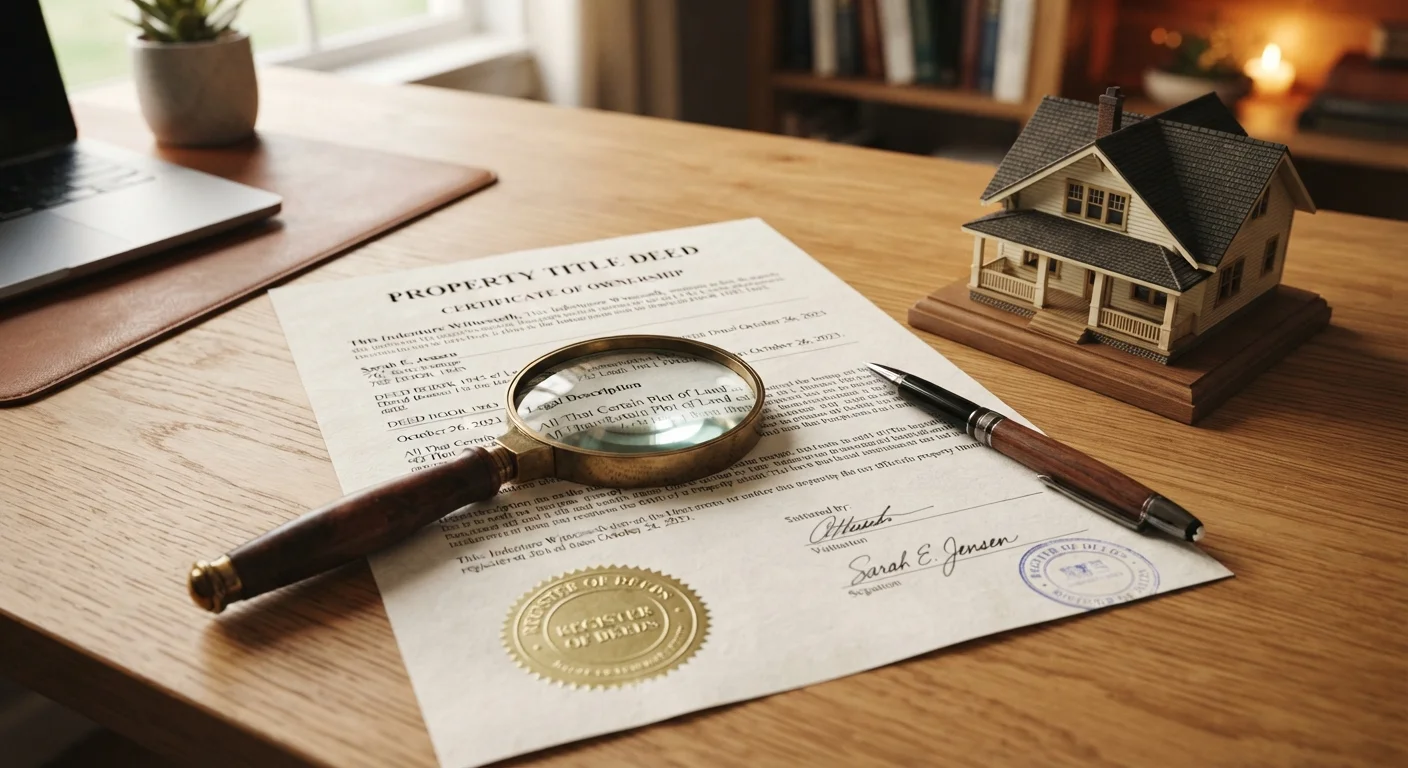 Liens, Encumbrances, and Title Issues: What Clouds a Property's Ownership