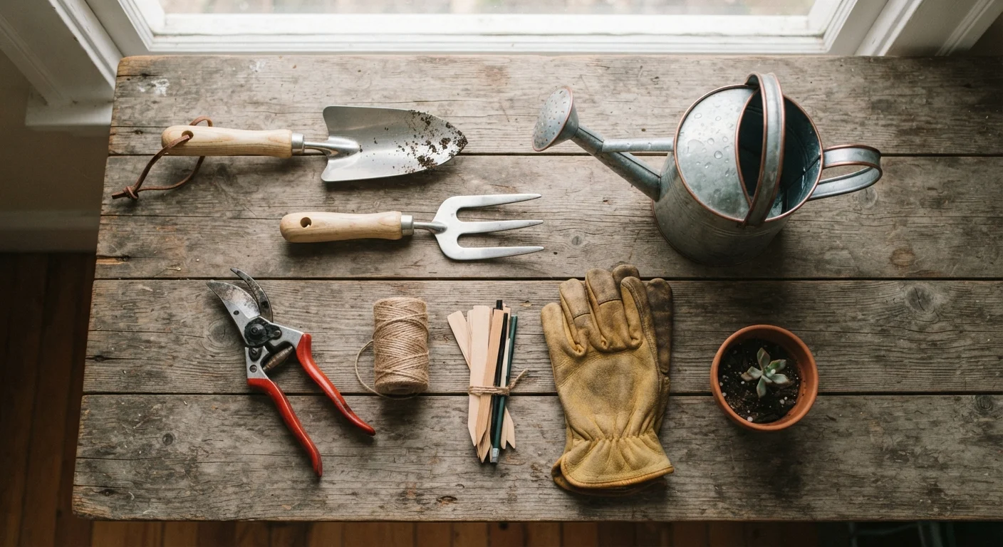 Low-Cost Tools That Actually Matter in a Beginner's Garden