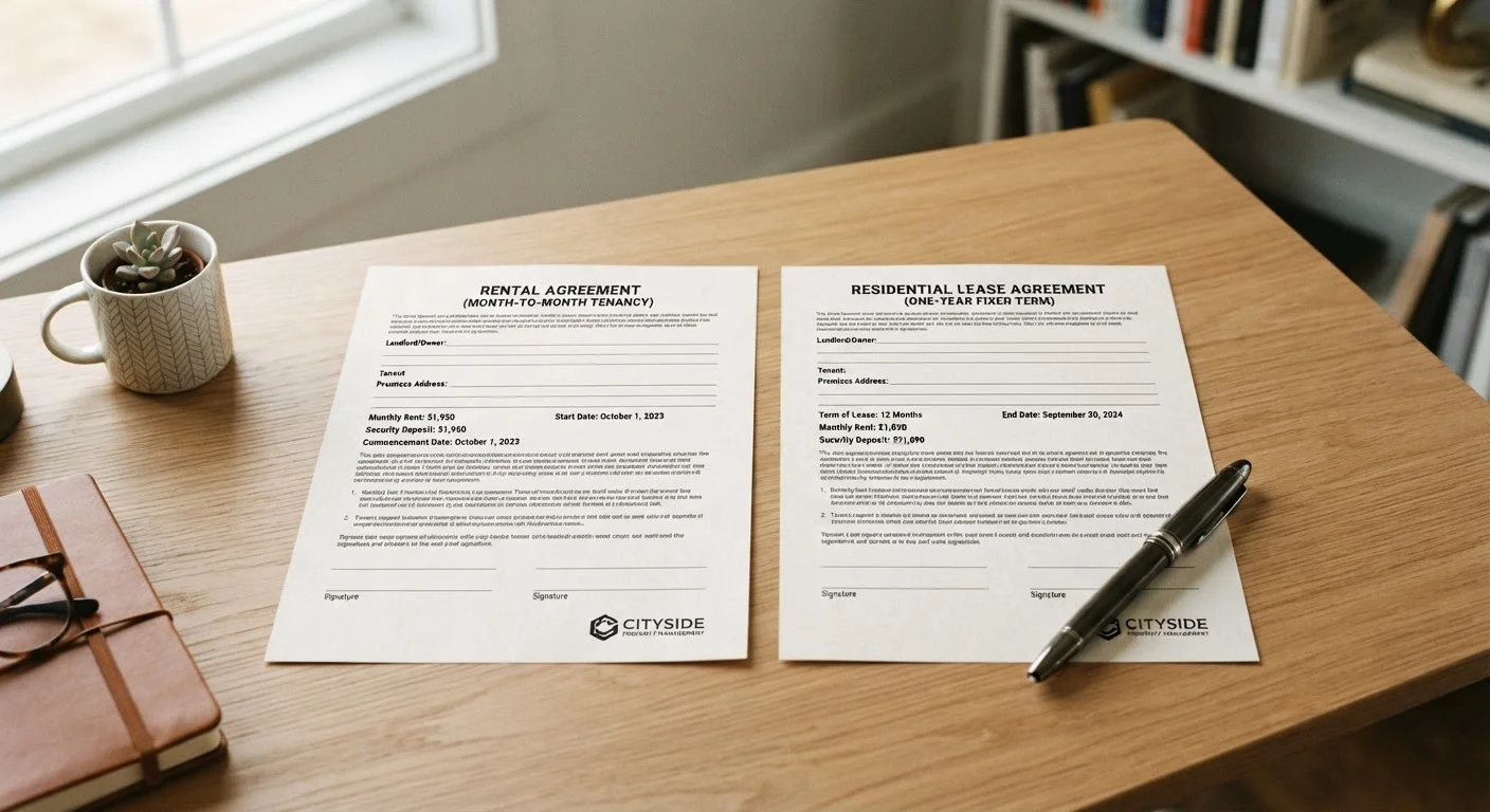 Month-to-Month vs. Fixed-Term Lease