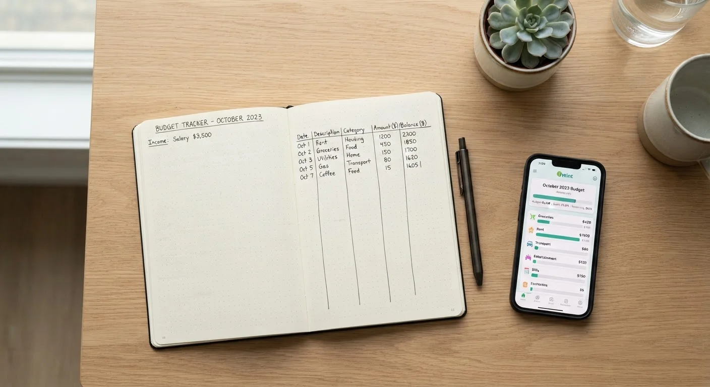 Paper vs. App: Weighing Your Budget Tracking Options