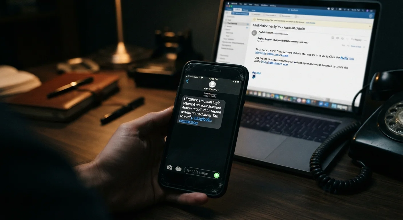 Phishing, Smishing, and Vishing: Telling the Three Apart Before They Catch You