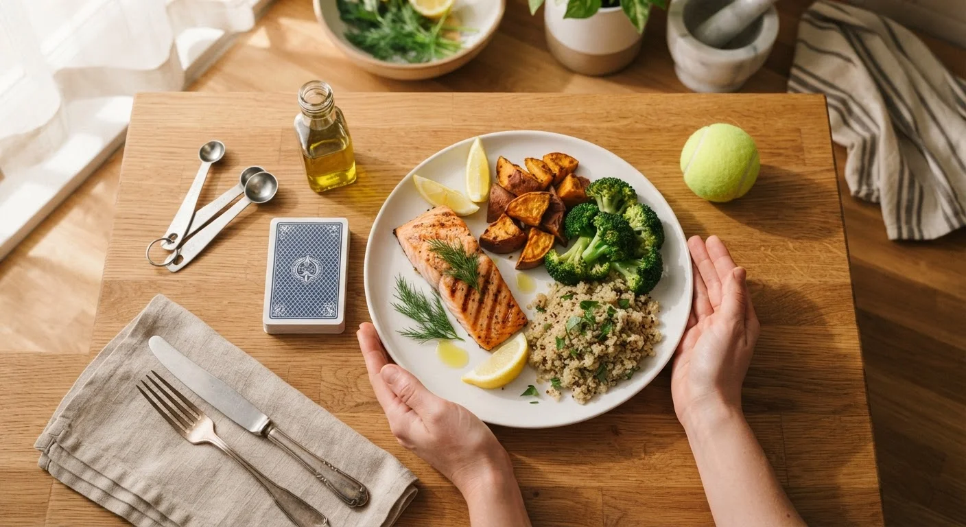 Portion Awareness Without Measuring Every Bite