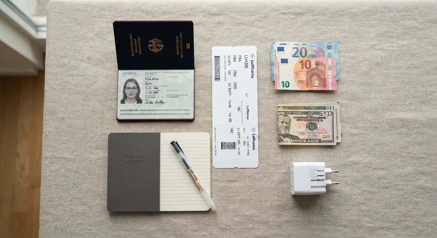Pre-Trip Checklist for Budget International Travel from the US