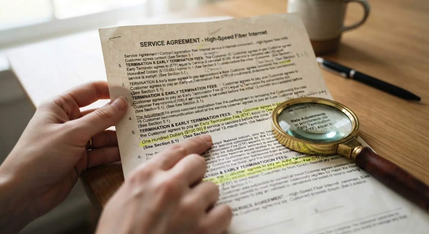 Reading an ISP Offer the Right Way: Fees, Speeds, and Fine Print