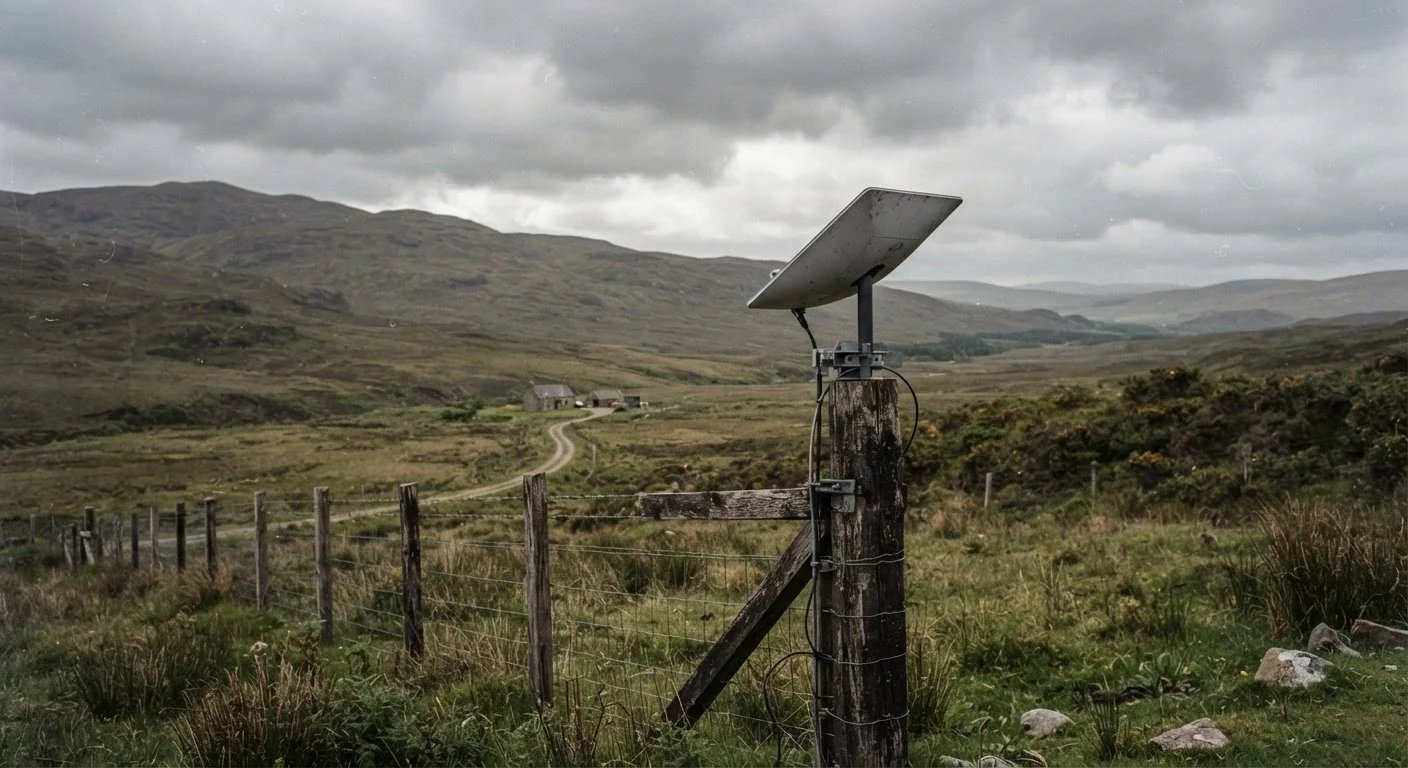 Satellite Internet for Rural Households: A Realistic Look