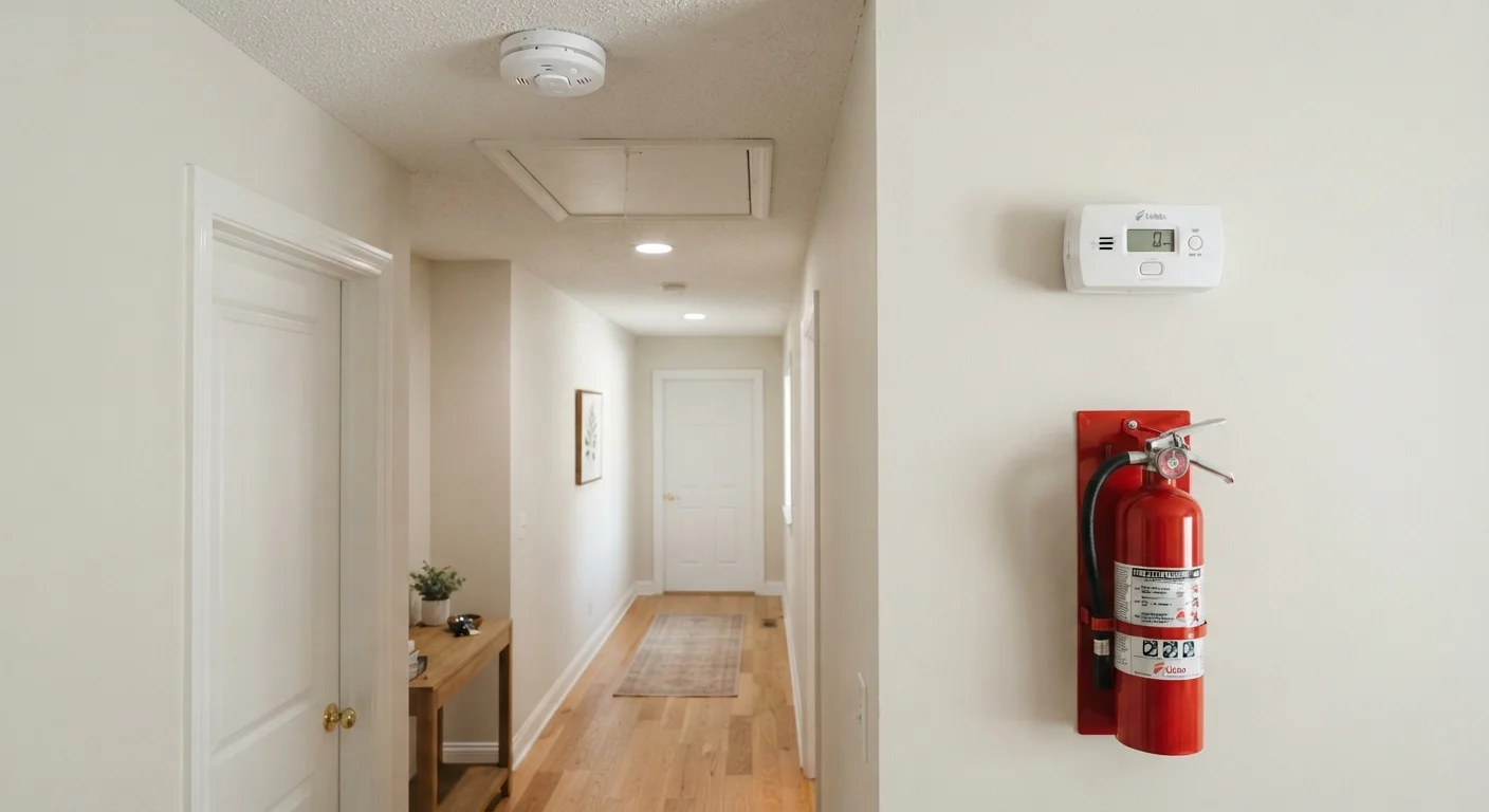 Smoke Detectors, CO Alarms, and Fire Extinguishers: A Homeowner's Safety Reference