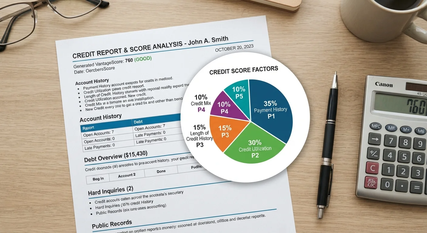 The Five Factors Behind Every Credit Score
