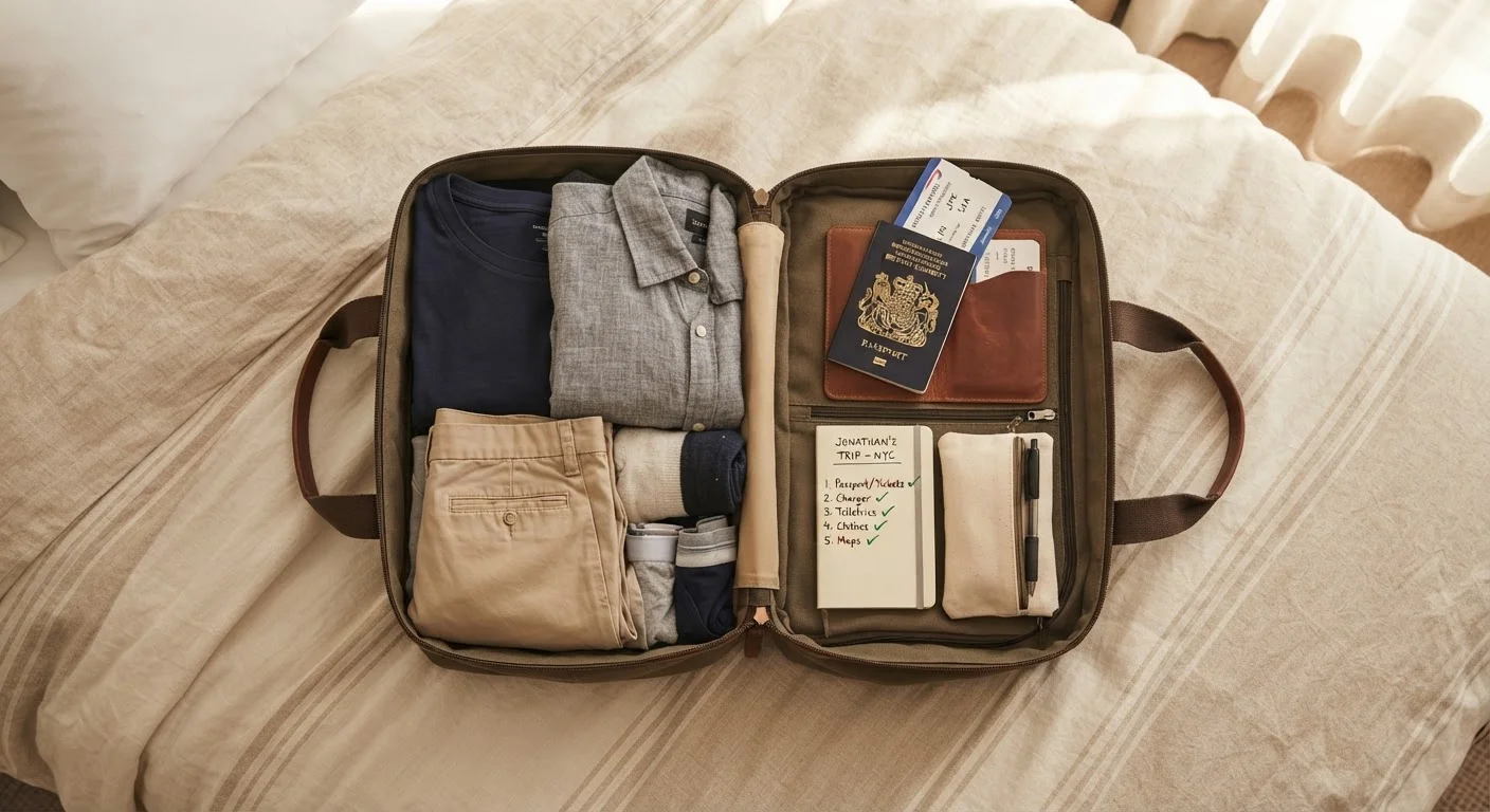 The Week Before Departure: A Final Logistics Checklist