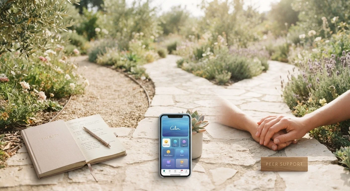 Therapy, Self-Help Apps, and Peer Support: Understanding Your Mental Wellness Options