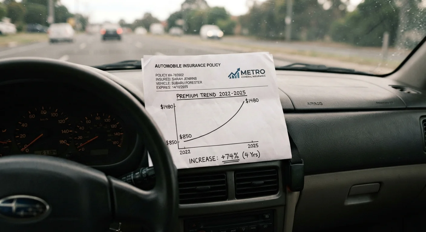 Things That Can Quietly Raise Your Auto Insurance Rate Over Time