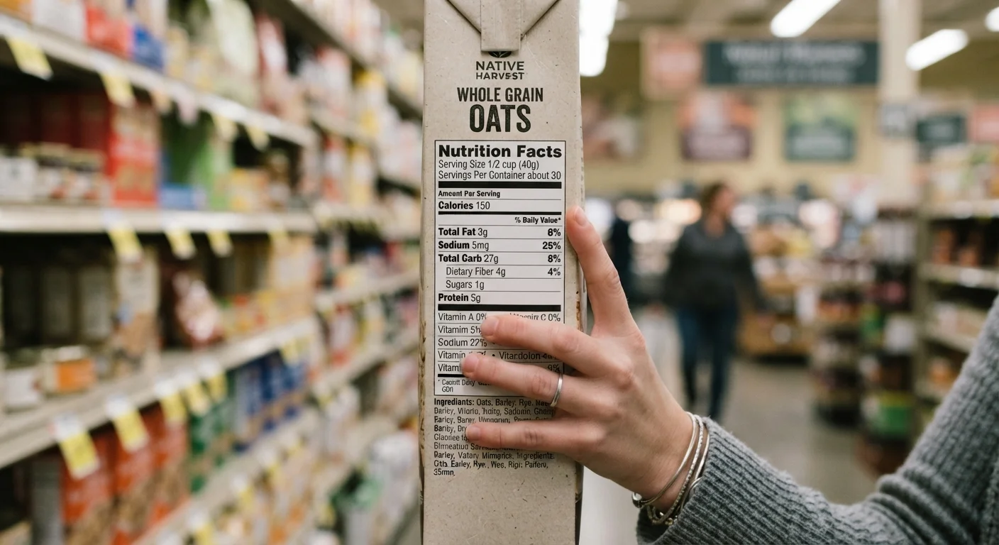 What a Nutrition Facts Label Is Actually Telling You