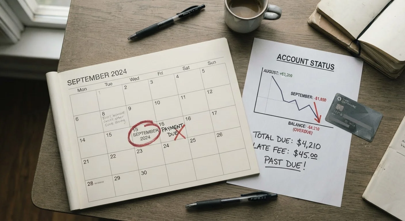 What Happens to Your Credit When You Miss a Payment