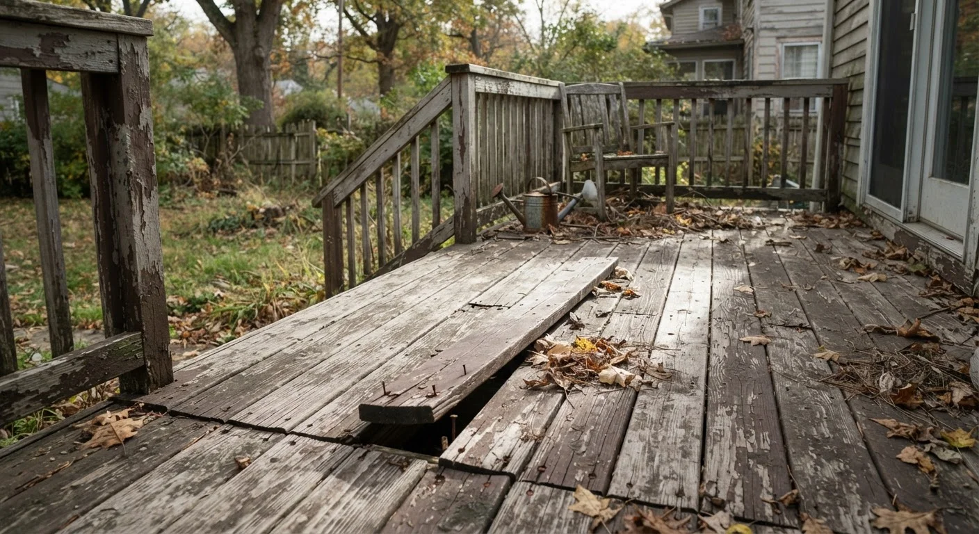 Wood Deck Upkeep Mistakes That Shorten Its Lifespan